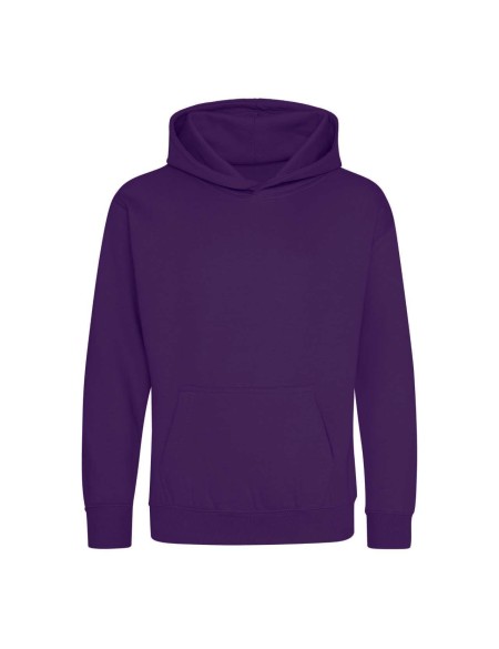 Kinder-Sweatshirt JustHoods - Lila 9/11 Jahre