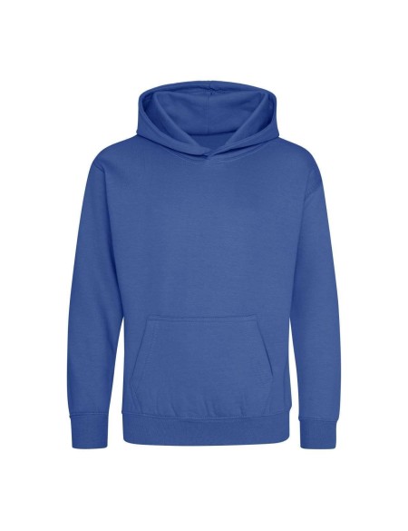 Kinder-Sweatshirt JustHoods – Königsblau 5/6 Jahre