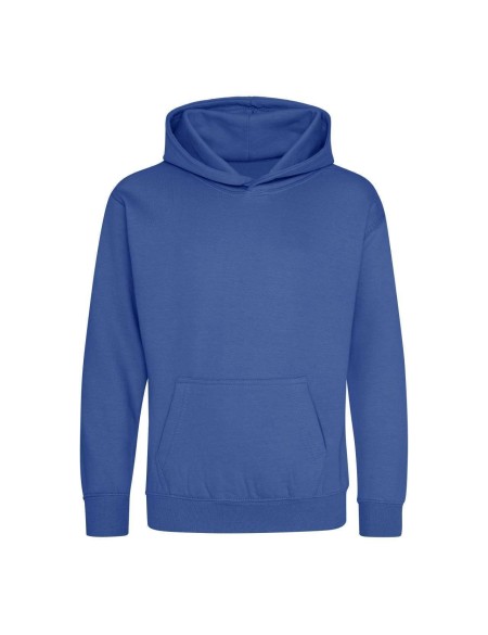 Kinder-Sweatshirt JustHoods – Königsblau 12/13 Jahre