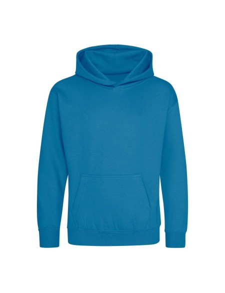 Kinder-Sweatshirt JustHoods - Saphirblau 1/2 Jahre