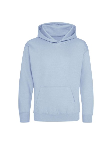 Kinder-Sweatshirt JustHoods - Himmelblau 7/8 Jahre