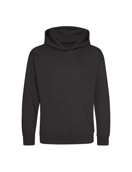 Kinder-Sweatshirt JustHoods - Sturmgrau 9/11 Jahre