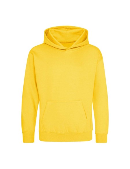 Kinder-Sweatshirt JustHoods - Sonnengelb 1/2 Jahre