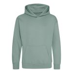 Kinder-Sweatshirt JustHoods - Dusty Green 7/8 Jahre