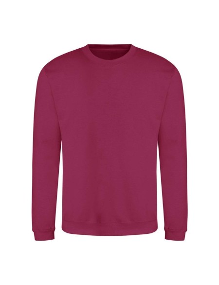 JustHoods Unisex Kapuzenpullover - Cranberry M