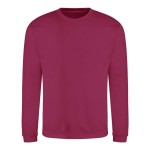 JustHoods Unisex Kapuzenpullover - Cranberry L