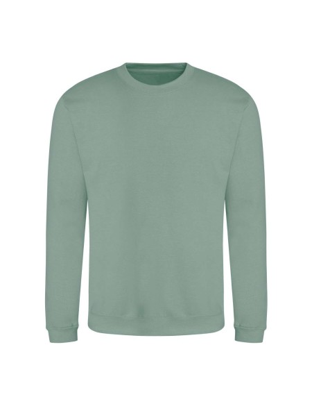 Unisex-Kapuzenpullover JustHoods - Staubiges Grün XS