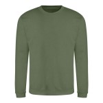 JustHoods Unisex Kapuzenpullover – Erdiges Grün S