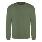 JustHoods Unisex Kapuzenpullover – Erdiges Grün L