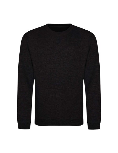 Unisex-Kapuzenpullover JustHoods - Schwarzer Rauch M