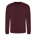 JustHoods Unisex Kapuzenpullover – Burgunderrot 4XL