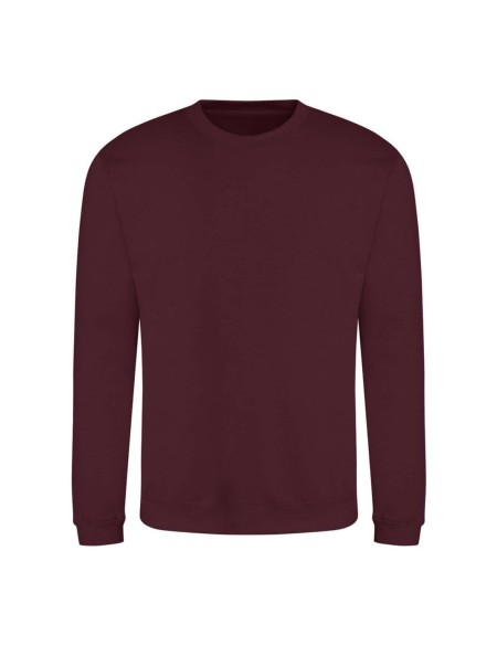JustHoods Unisex Kapuzenpullover – Burgunderrot 4XL