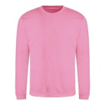 Unisex-Hoodie ohne Kapuze JustHoods - Candyfloss pink XL