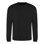 Unisex-Kapuzenpullover JustHoods - Tiefschwarz M