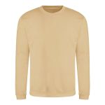 Unisex-Sweatshirt ohne Kapuze JustHoods - Wüstensand XL