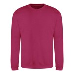 Unisex-Hoodie ohne Kapuze JustHoods - Pink M