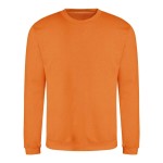 Unisex-Hoodie ohne Kapuze JustHoods - Orange crush L