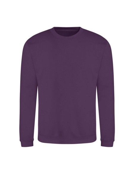 JustHoods Unisex Kapuzenpullover - Pflaume S