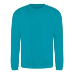 Unisex-Kapuzenpullover JustHoods - Lagunenblau M