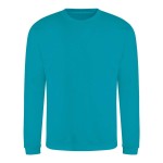 Unisex-Kapuzenpullover JustHoods - Lagunenblau L