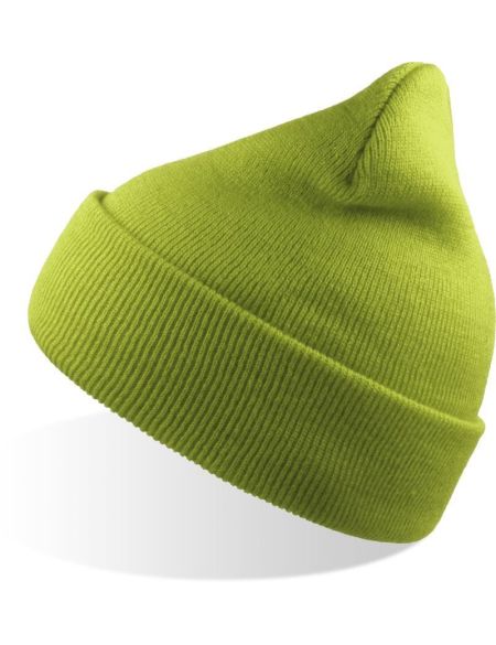 Strickmütze ''Wind - Limettengrün