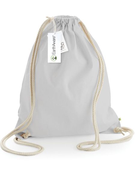 Tasche aus schwerer Bio-Baumwolle W810 – Schwarz
