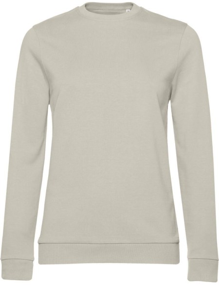 Damen-Sweatshirt ohne Kapuze #Set In - Grauer Nebel XL