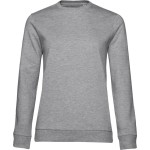 Damen-Sweatshirt ohne Kapuze #Set In - Heather Grey M