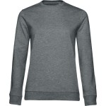 Damen-Hoodie #Set In - Heather mittelgrau XS