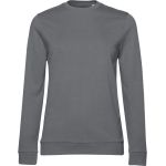 Damen-Hoodie #Set In - Elefantengrau XS
