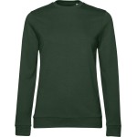 Damen-Sweatshirt ohne Kapuze #Set In - Waldgrün XS