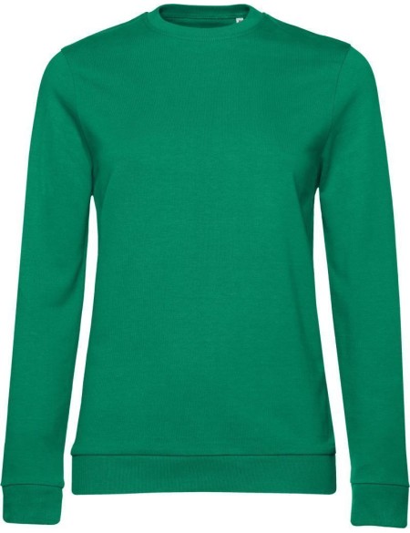 Damen-Sweatshirt ohne Kapuze #Set In - Kelly Green L