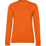 Damen-Sweatshirt ohne Kapuze #Set In - Pure Orange XL