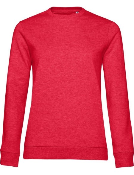 Damen-Hoodie #Set In - Heather red S