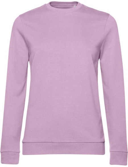 Damen-Sweatshirt ohne Kapuze #Set In - Candy Pink M
