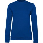 Damen-Sweatshirt ohne Kapuze #Set In - Königsblau 3XL