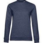 Damen-Hoodie #Set In - Heather Navy S