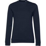 Damen-Sweatshirt ohne Kapuze #Set In - Marineblau 3XL