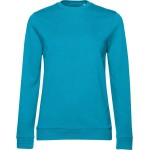 Damen-Sweatshirt ohne Kapuze #Set In - Hawaiiblau M