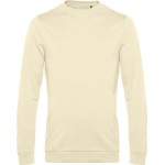 Herren-Sweatshirt ohne Kapuze #Set in - Hellgelb 3XL