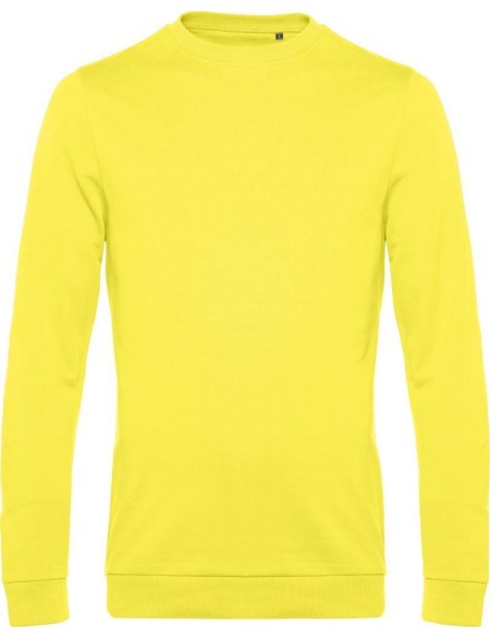 Herren-Sweatshirt ohne Kapuze #Set in - Solargelb XS