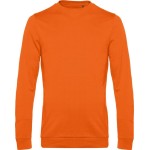Herren-Sweatshirt ohne Kapuze #Set in - Pure orange S