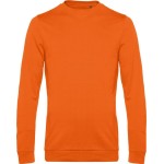 Herren-Sweatshirt ohne Kapuze #Set in - Reinorange M