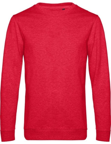 Herren-Hoodie #Set in - Heather red L