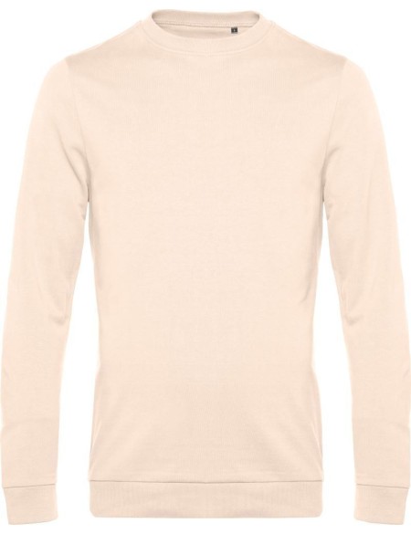 Herren-Hoodie ohne Kapuze #Set in - Blassrosa S