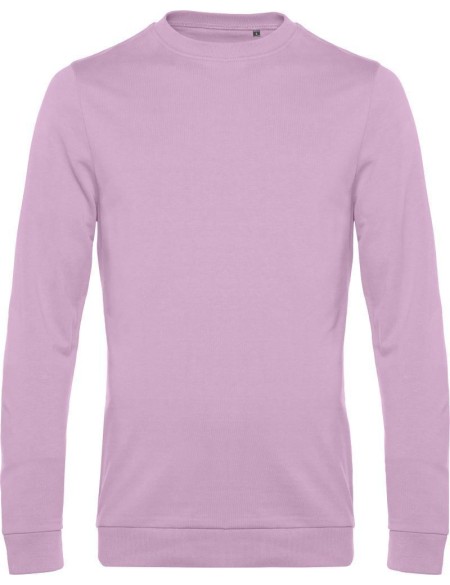 Herren-Sweatshirt ohne Kapuze #Set in - Candy Pink L