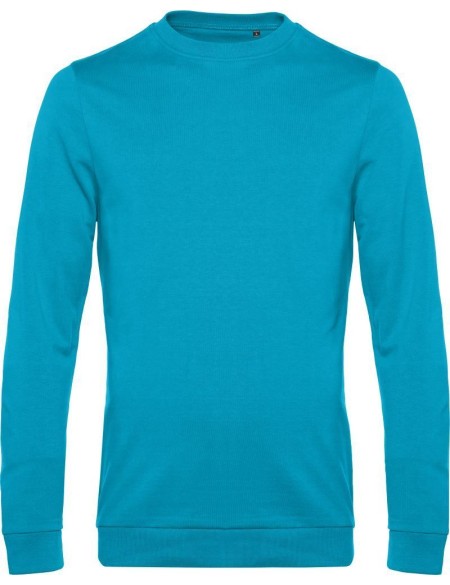 Herren-Sweatshirt ohne Kapuze #Set in - Hawaiiblau XS