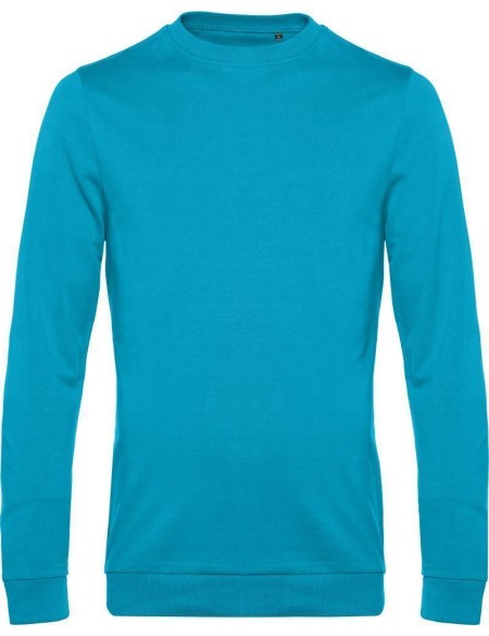 Herren-Sweatshirt ohne Kapuze #Set in - Hawaiiblau XL