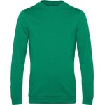 Herren-Sweatshirt ohne Kapuze #Set in - Kelly Green 3XL