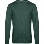 Herren-Sweatshirt ohne Kapuze #Set in - Heather dunkelgrün M